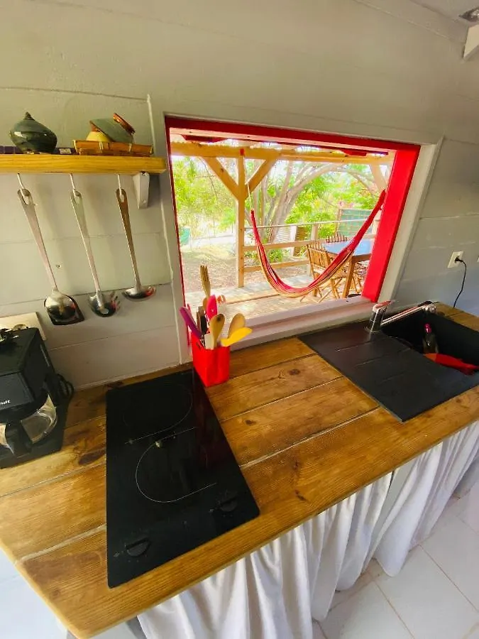 Appartement Bungalow de charme , à proximité de la plage à Cadet  0*, Capesterre Guadeloupe